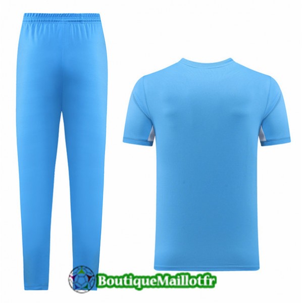 Maillot Kit Entraînement Nike 2022 2023 Bleu/blanc Training
