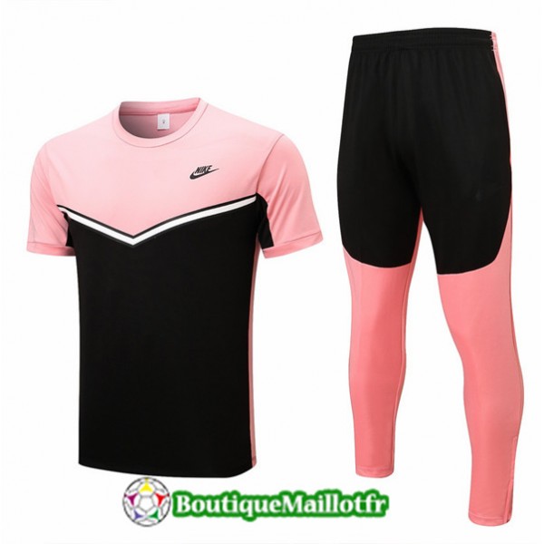 Maillot Kit Entraînement Nike 2022 2023 Rose/noir...