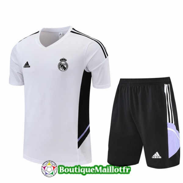 Maillot Kit Entraînement Real Madrid 2022 2023 Bl...