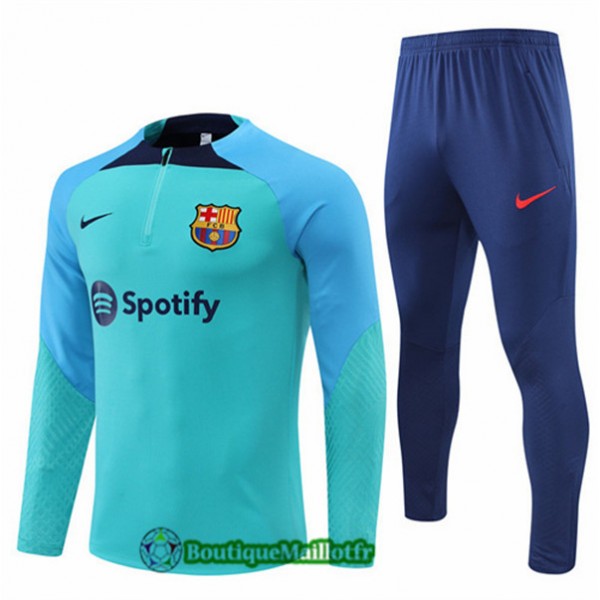 Maillot Survetement Barcelone 2022 2023 Bleu