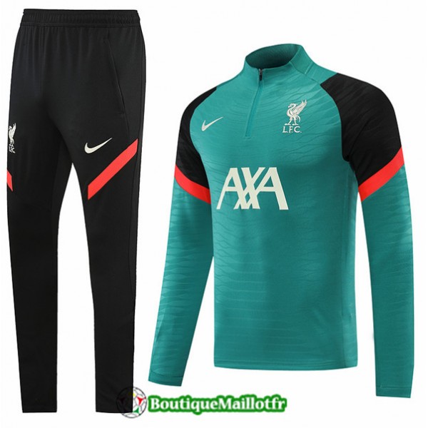 Maillot Survetement Liverpool 2022 2023 Vert/noir