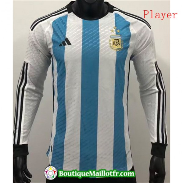 Argentine Player Domicile 3 Star Manche Longue 202...