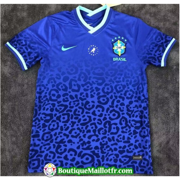 Brésil Maillot Training Bleu 2022