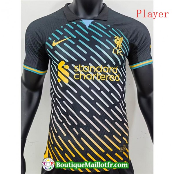 Liverpool Player Noir/jaune 2022