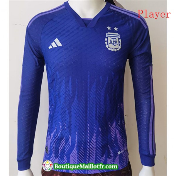 Maillot Argentine Player 2022 2023 Exterieur Manch...