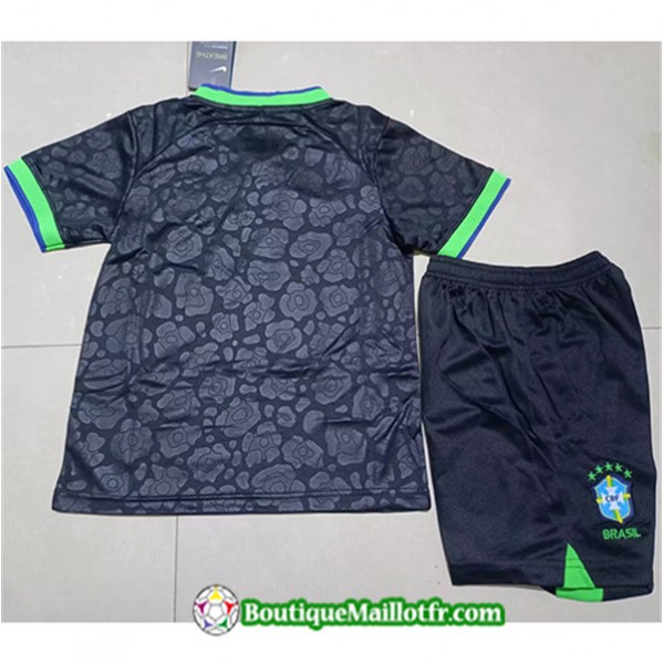 Maillot Brésil Enfant 2022 2023 Noir