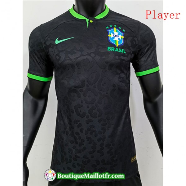 Maillot Brésil Player 2022 2023 Noir