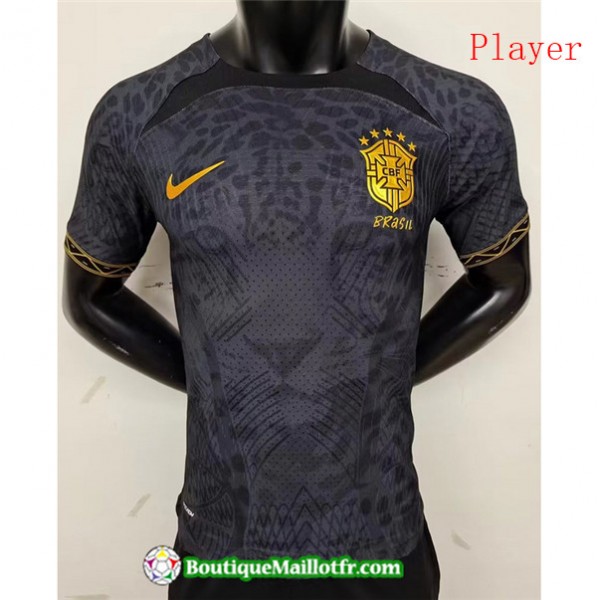 Maillot Brésil Player 2022 2023 Patterned