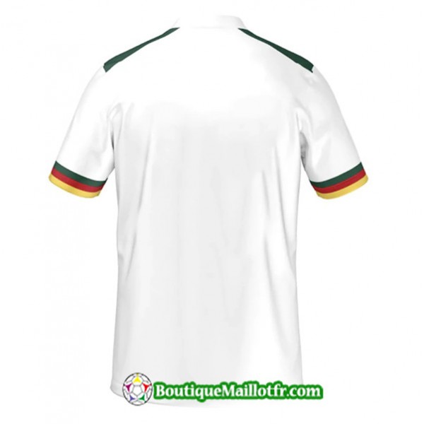 Maillot Cameroun 2022 2023 Exterieur Blanc