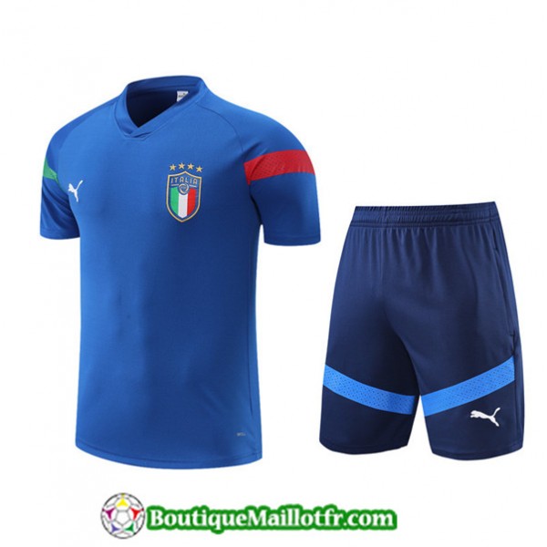 Maillot Kit Entraînement Italie 2022 2023 Bleu