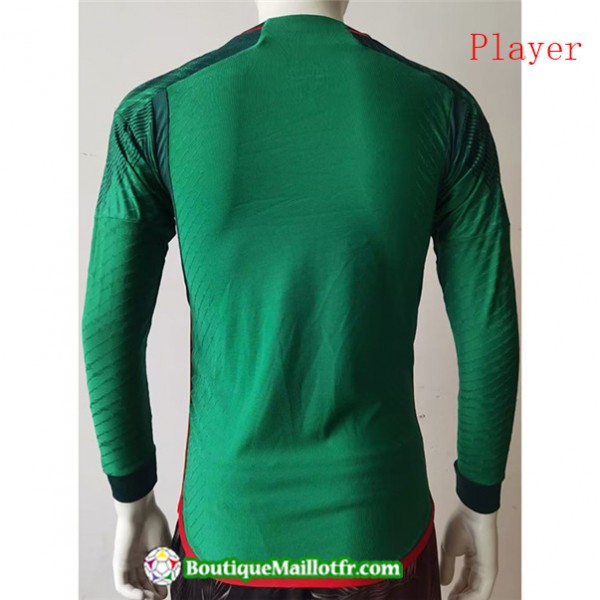 Maillot Mexique Player 2022 2023 Domicile Manche Longue