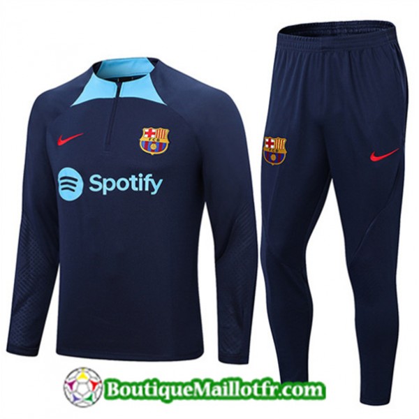 Maillot Survetement Barcelone 2022 2023 Bleu