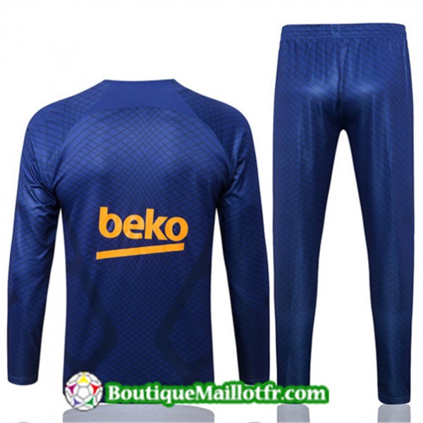 Maillot Survetement Barcelone 2022 2023 Bleu