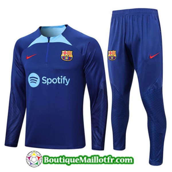 Maillot Survetement Barcelone 2022 2023 Bleu