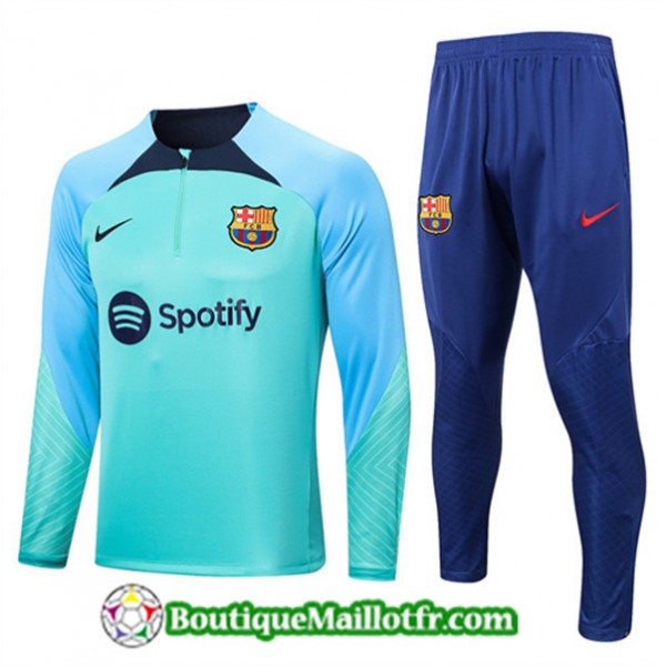 Maillot Survetement Barcelone 2022 2023 Bleu