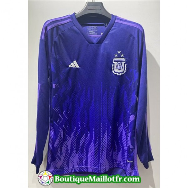 Maillot Argentine 2022 2023 Exterieur 3 Star Manch...