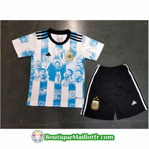 Maillot Argentine Enfant 2023 2024 3 Star All Star