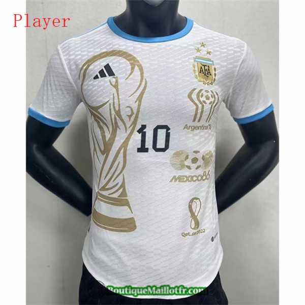 Maillot Argentine Player 2022 2023 3 étoiles Espe...