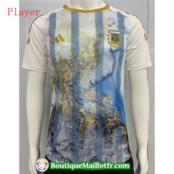 Maillot Argentine Player 2023 2024 3 Star Map