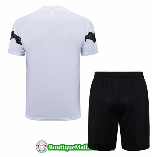 Maillot Kit Entraînement Dortmund 2022 2023 Blanc Training