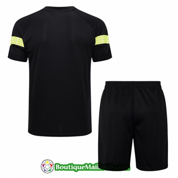 Maillot Kit Entraînement Manchester City 2022 2023 Noir Training