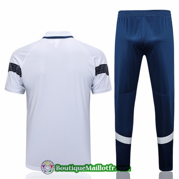 Maillot Kit Entraînement Marseille Polo 2022 2023 Blanc Training