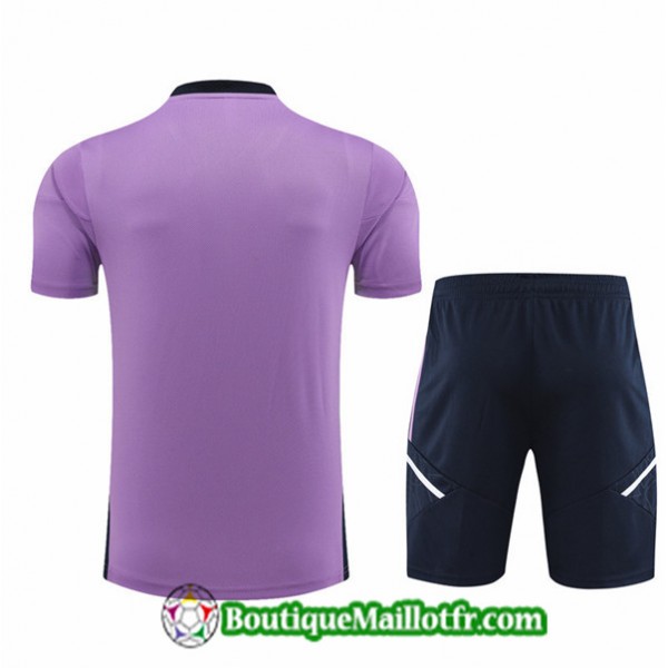 Maillot Kit Entraînement Real Madrid 2022 2023 Violet Training