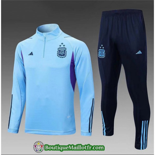 Maillot Kit Survetement Argentine 2023 2024 Bleu