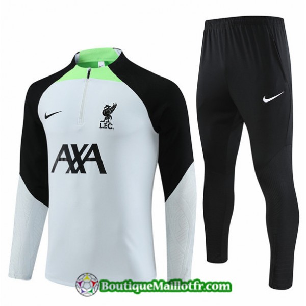 Maillot Kit Survetement Liverpool 2022 2023 Blanc