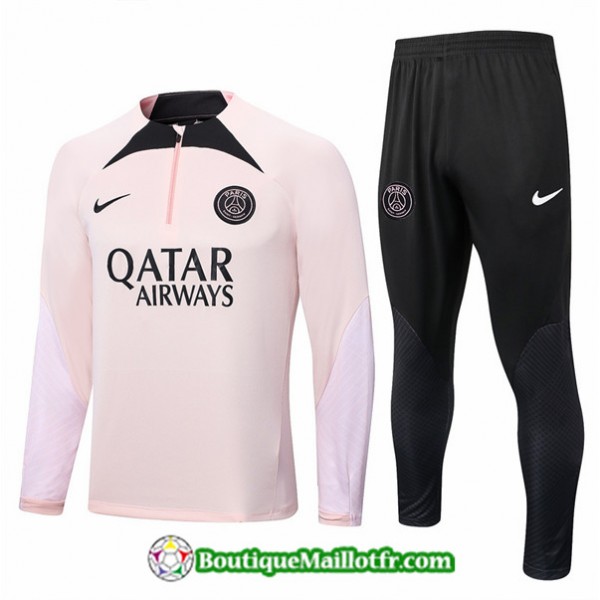 Maillot Kit Survetement Paris Paris Saint Germain 2022 2023 Rose