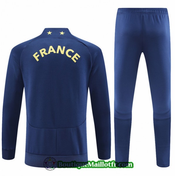 Maillot Kit Veste Survetement France 2022 2023 Bleu