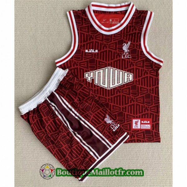Maillot Liverpool Enfant 2023 2024 Co Brand Tank Top