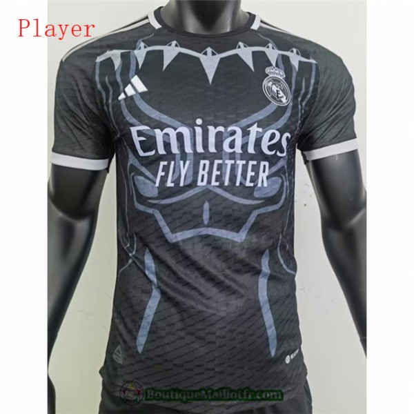 Maillot Real Madrid Player 2023 2024 Classic Noir