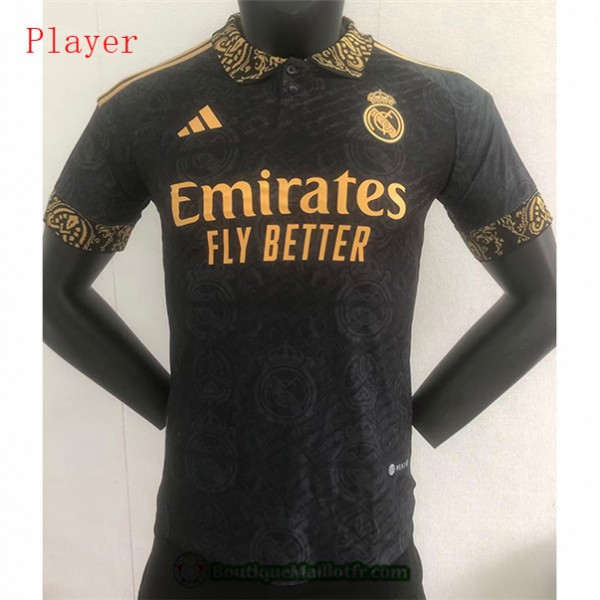 Maillot Real Madrid Player 2023 2024 Training Noir