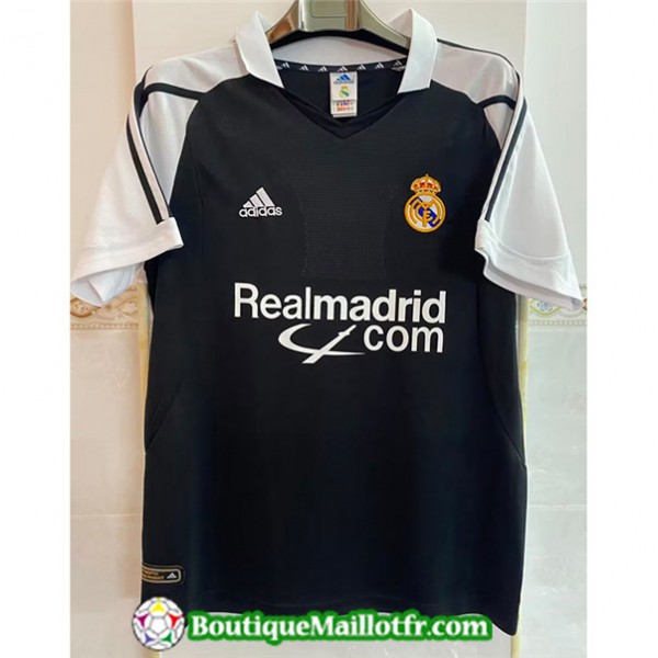 Maillot Real Madrid Retro 2001 2002 Exterieur