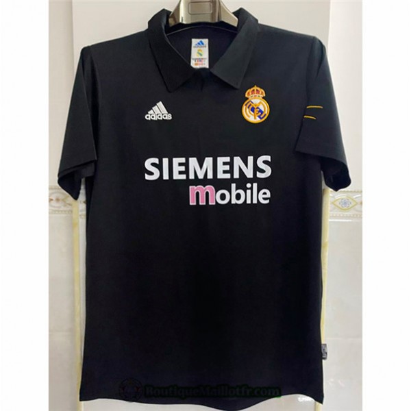 Maillot Real Madrid Retro 2002 2003 Exterieur