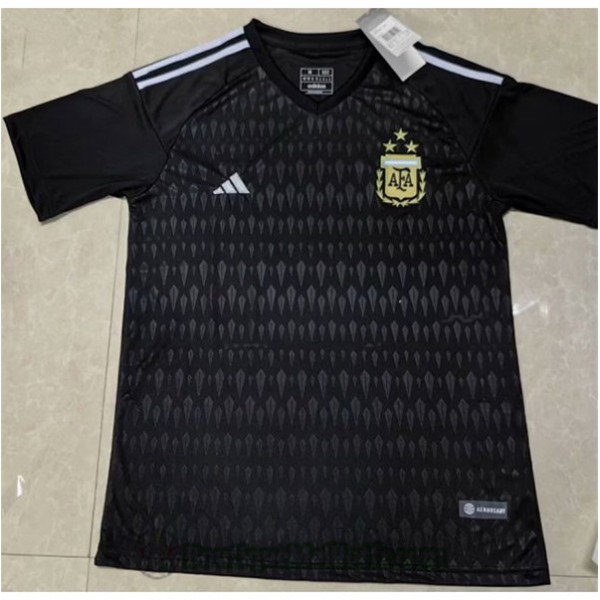 Maillot Argentine 2023 Gardien De But Noir