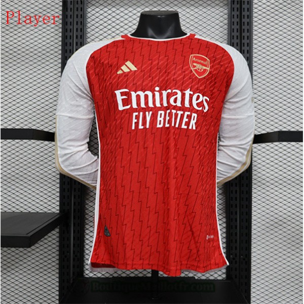 Maillot Arsenal Player 2023 Domicile Manches Longue