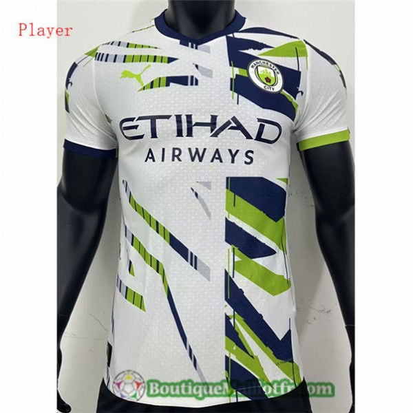 Maillot Manchester City Player 2023 Classic Blanc