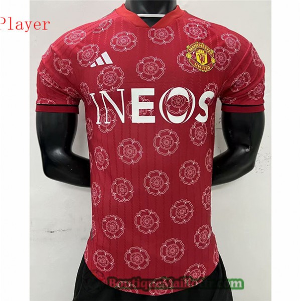 Maillot Manchester United Player 2023 Training Rouge