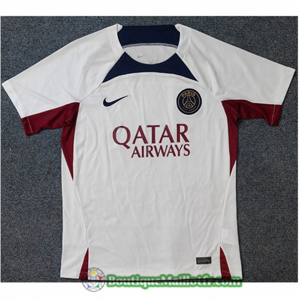 Maillot Psg 2023 Training Blanc