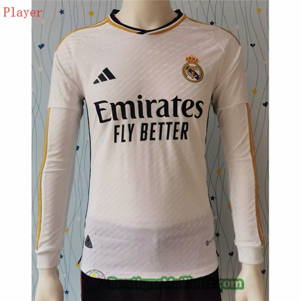 Maillot Real Madrid Player 2023 Domicile Manche Longue