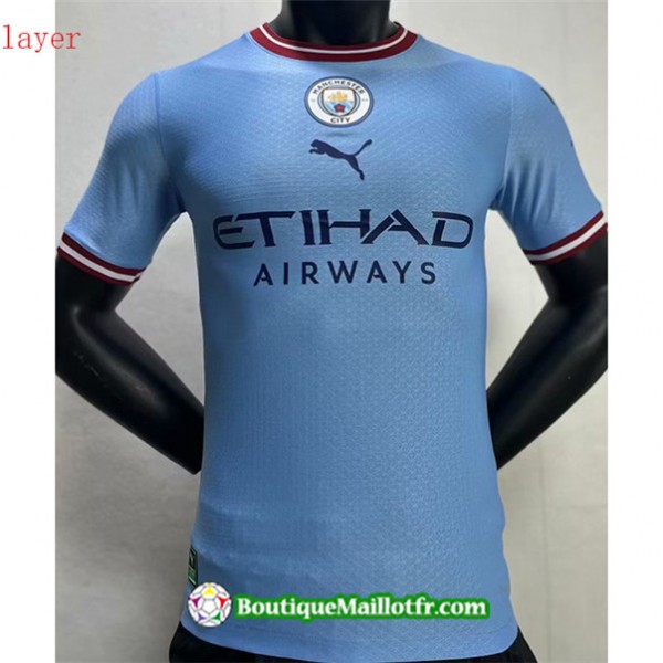 Maillot Manchester City Player 2023 2024 Champions...