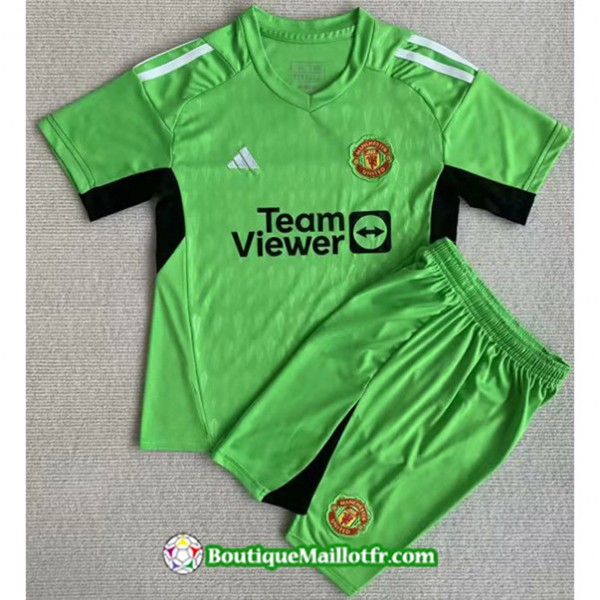 Maillot Manchester United Enfant 2023 2024 Goalkee...