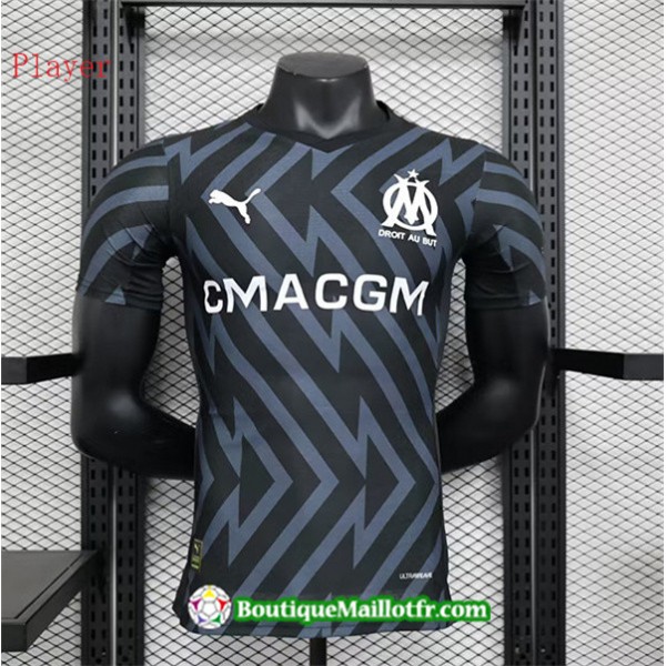 Maillot Marseille Player 2023 2024 Training Noir