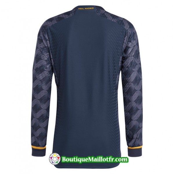 Maillot Real Madrid 2023 2024 Exterieur Manche Longue