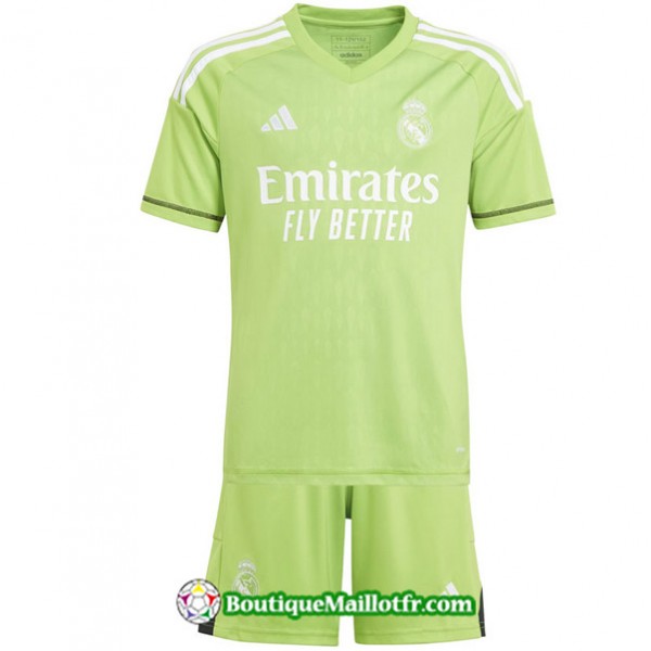 Maillot Real Madrid Enfant 2023 2024 Gardien De Bu...