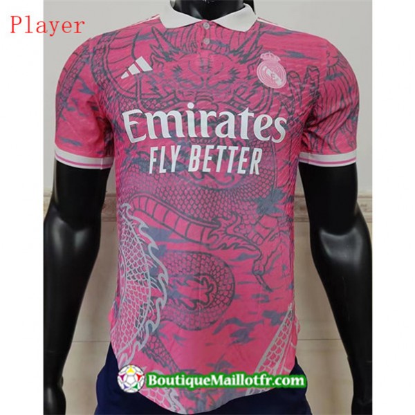Maillot Real Madrid Player 2023 2024 Rose
