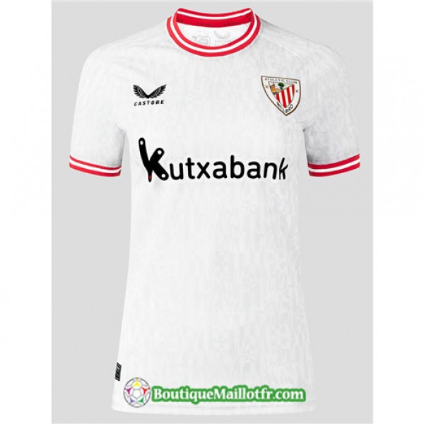 Maillot Athletic Bilbao 2023 2024 Third Blanc