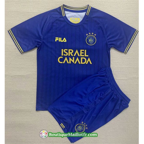Maillot Maccabi Tel Aviv Enfant 2023 2024 Exterieu...